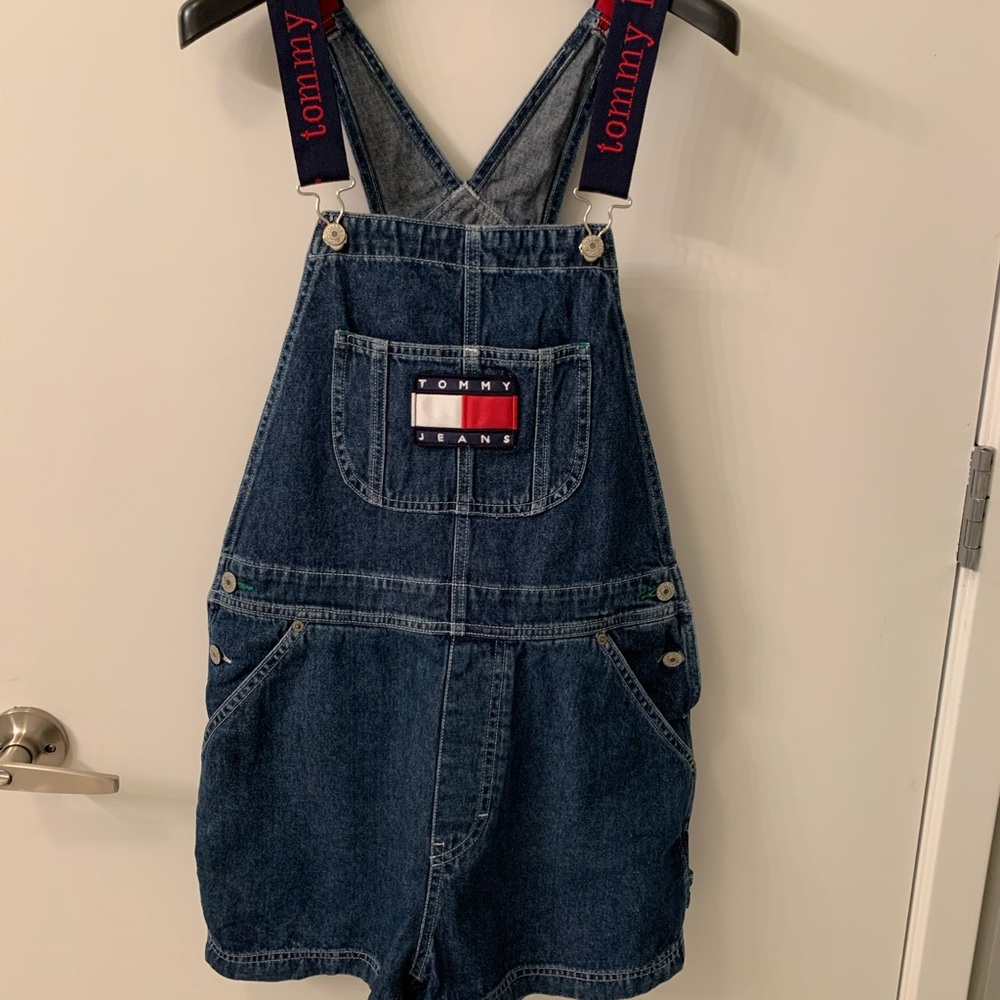 TOMMY JEANS short dungarees